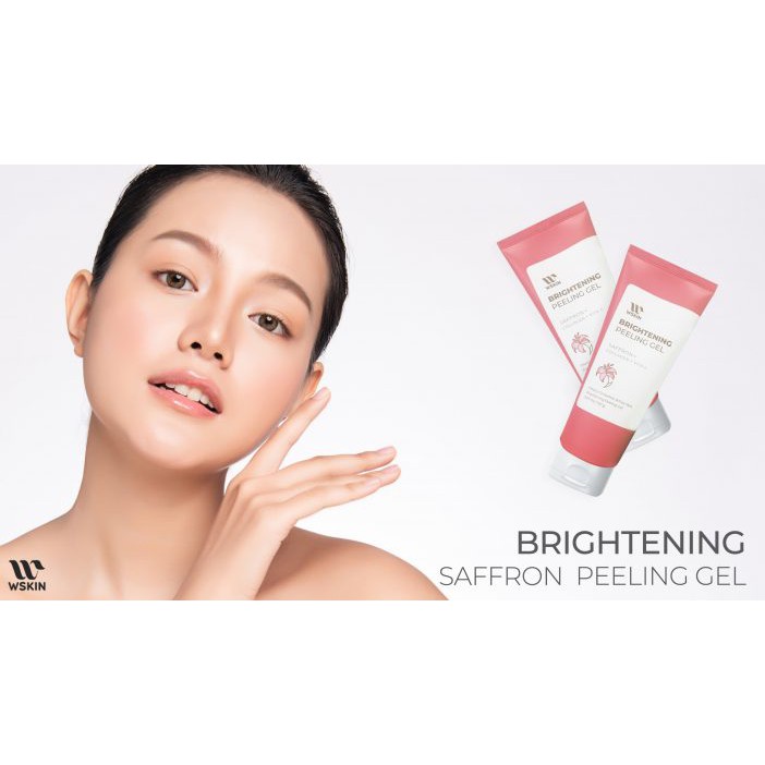 Tẩy Tế Bào Da Chết Saffron - Hoa Nghệ Tây -  WSKIN Saffron Brightening Peeling Gel