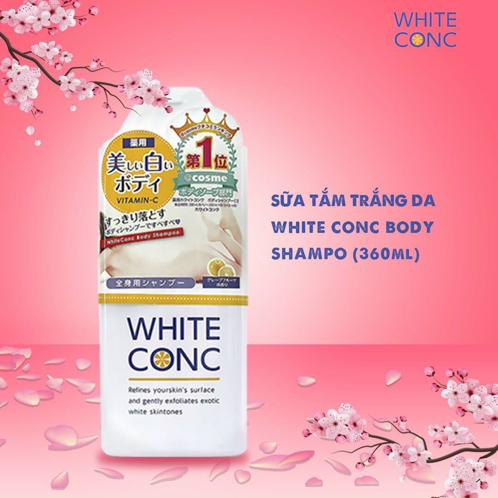 Sữa Tắm Dưỡng Da White ConC Nhật Bản