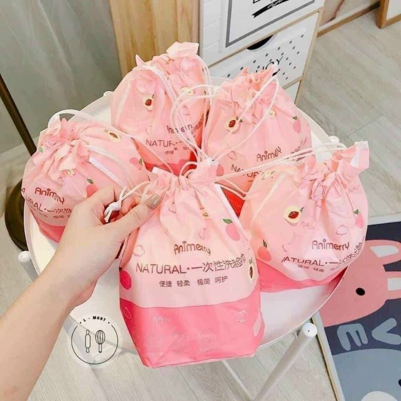 Khăn mặt khô dùng 1 lần animery, khăn tẩy trang EMY