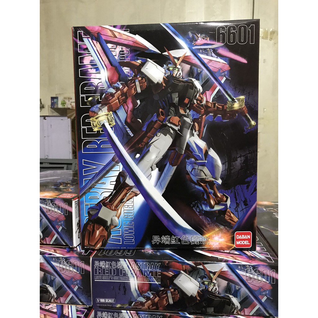 [Mã SKAMLSC4674 giảm 10% đơn 100K] Mô Hình lắp ráp MG Gundam Astray Red Frame Kai Daban 6601 - GDC