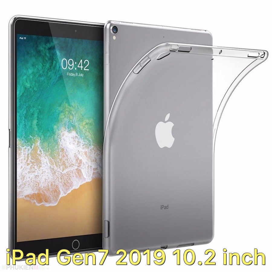 Ốp lưng silicon dẻo trong suốt cho iPad Air 1 2 3 4 / Gen 5 6 7 8 / Pro 9.7in 10.2in 11in 10.5in 10.9in 2019 202