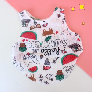 Áo 3 lỗ cotton giấy cho thú cưng