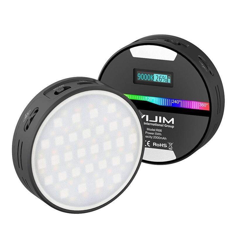 ULANZI R66 RGB  - HÀNG CHÍNH HÃNG - Đèn LED đổi màu RGB | 20 hiệu ứng đặc biệt | Pin 2000mAh