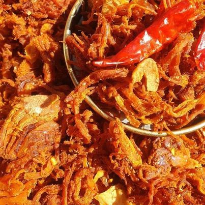 Khô heo cháy tỏi loại 2 - giá sỉ100g / 250g / 500g