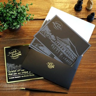 Tranh cạo Scratch Postcard Ver.04