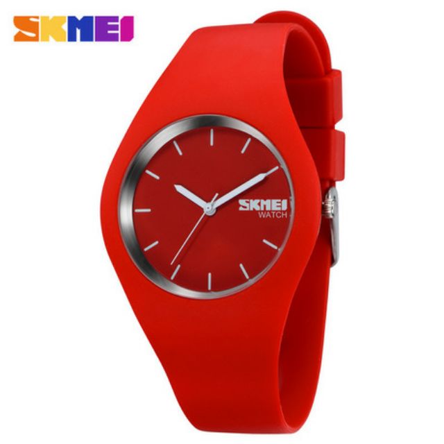 Đồng hồ nữ dây cao su Skmei 9068