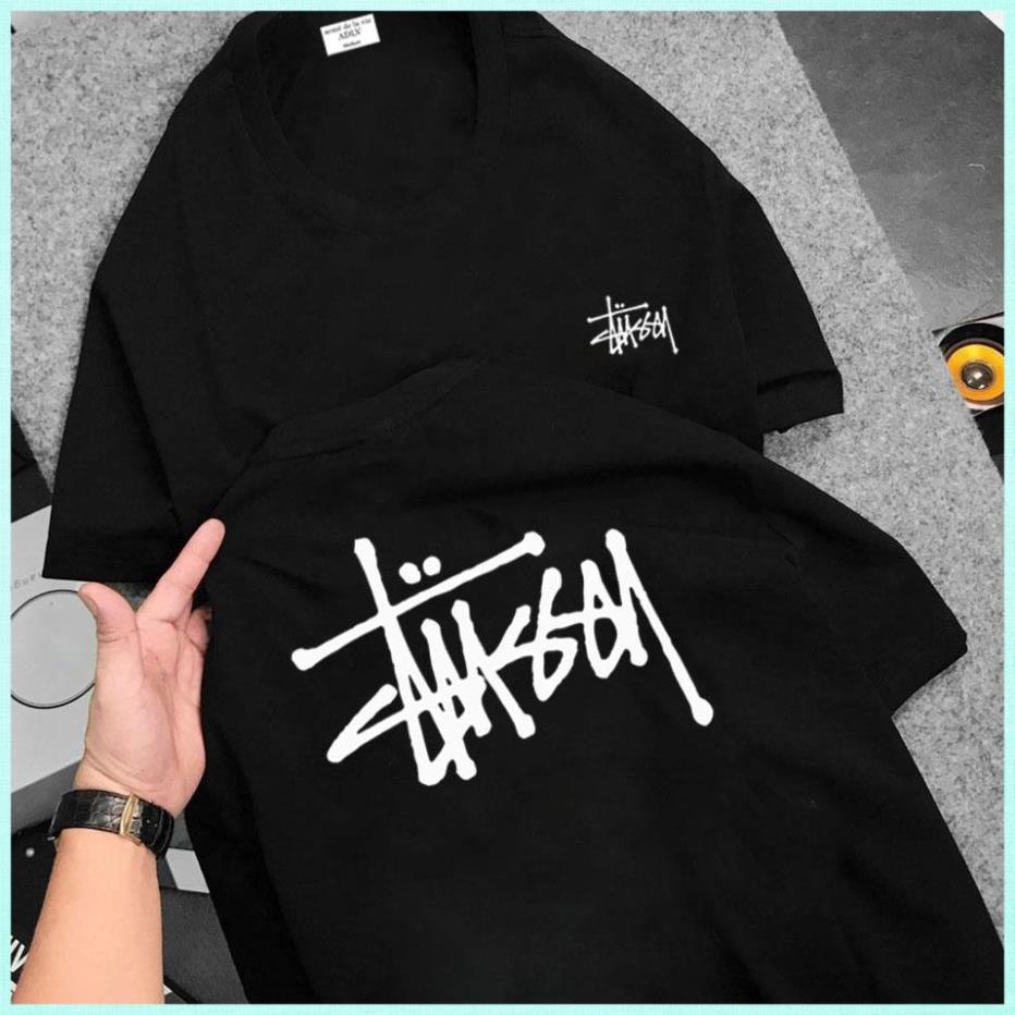 Áo Thun STUSSY Tay lỡ Áo Phông Nam Nữ STUSSY Form Rộng
