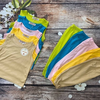 Bộ ba lỗ minkymom💝thiết kế quần alibaba cho bé💝chất liệu thun lạnh 100% cho bé trai bé gái từ 6-20kg‼