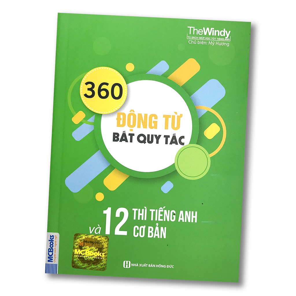 Sách 360 động từ bất quy tắc và 12 thì tiếng Anh cơ bản (Khổ nhỏ)