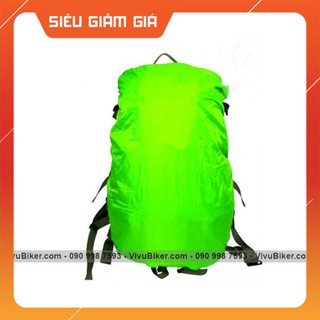 KHO SG-  Áo mưa chống nước cho balo màu đen - xanh dạ - quang dung tích 30L