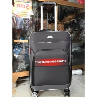 Vali vải 4 bánh hùng phát HP 015 22 inch