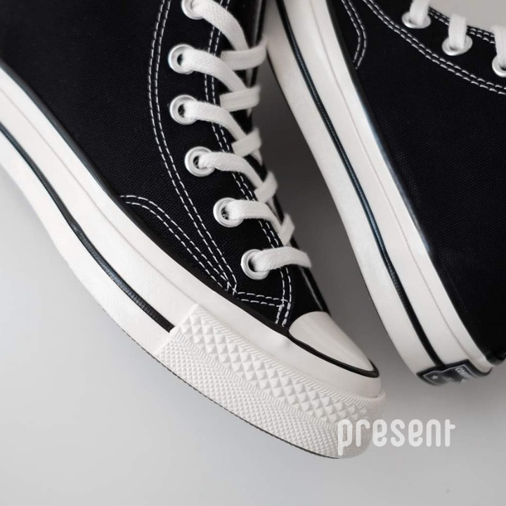 [FREESHIP - HÀNG AUTH KÈM BILL] Giày Sneakers Converse 1970s Black White Cao Cổ - Present Original Sneakers | BigBuy360 - bigbuy360.vn