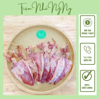 Mực khô size 50 con 1 kg dùng xé sợi hoặc hấp nước dừa 250g đặc sản phú yên tiệm nhà nyny mk01-250g
