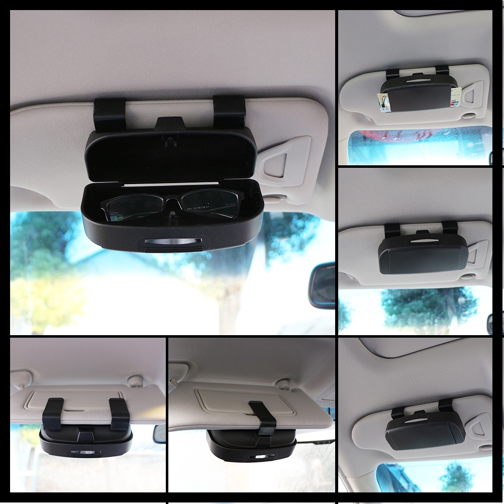 Hộp Đựng Mắt Kính Gắn Tấm Che Nắng Xe Hơi Tiện Lợi
