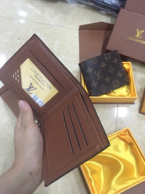 Ví nam gập đôi fullbox