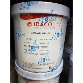 Màu bột thực phẩm Roha - Màu Ấn Độ (màu vàng chanh, xanh lá, cam , dâu, nâu, đen, tím, hồng, đỏ)