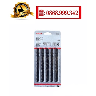 Bộ 5 lưỡi cưa lọng Nanxin - vỉ 5 lưỡi cưa sọc gỗ Nanxin