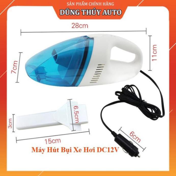 Máy hút bụi oto - Máy hút bụi cầm tay Chuyên hút bụi xe hơi DC 12V