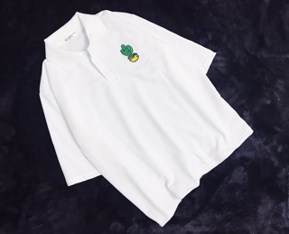 Áo thun cổ bẻ Oversize (100% ảnh thật)