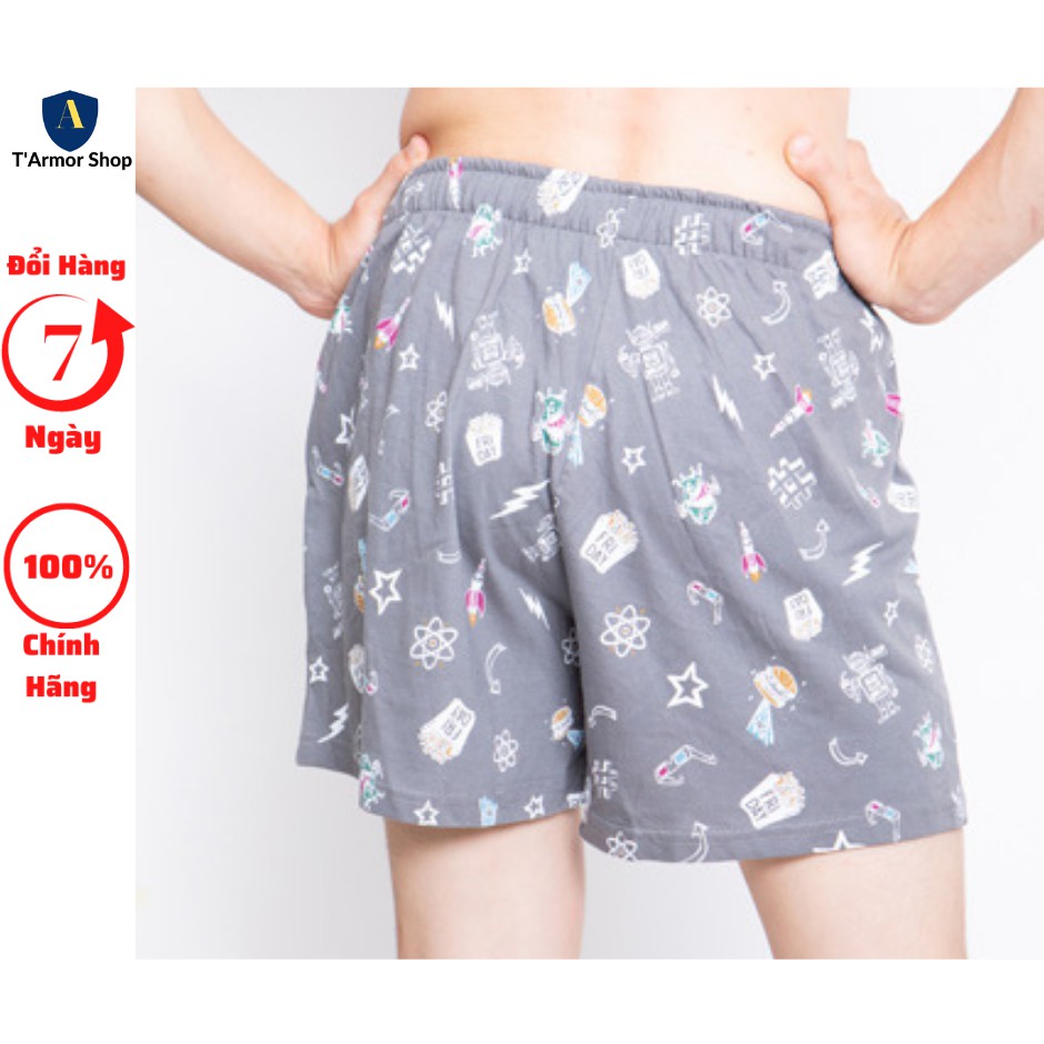 Quần Short Nam T'ARMOR COTTON MỊN , Quần Đùi Nam Được May Với Chất Liệu Thun Mát Mịn Rất Thoải Mái Cho Người Mặc. | BigBuy360 - bigbuy360.vn