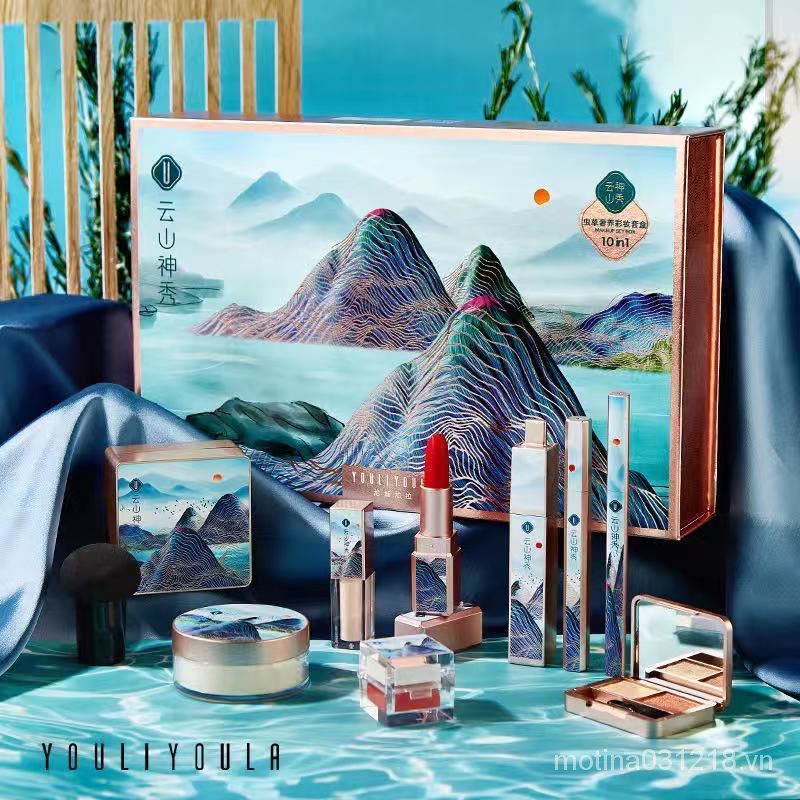 (Hàng Mới Về) Set 10 Bộ Mỹ Phẩm Trang Điểm Làm Quà Sinh Nhật Cho Bạn Gái | BigBuy360 - bigbuy360.vn