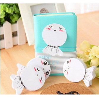 Giấy note búp bê cầu mưa nắng 6,5*4,8cm