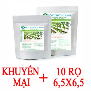 Dung dịch dinh dưỡng thủy canh ăn lá pha 500 lít