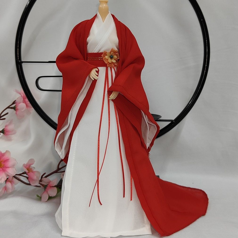 Búp Bê bjd 30cm Mặc Trang Phục Cổ Điển Hai Màu 30cm Cho Bé Gái