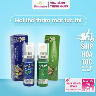  Xịt thơm miệng Greelux Thảo Dược chai 12ml hương bạc hà khử mùi hôi miệng Gree Lux