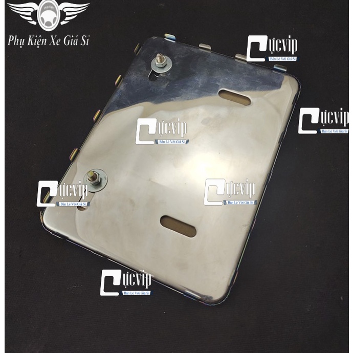 Full Bộ Khung Biển Số Xi Titan ĐNăng Gắn Mọi Xe Wave, Dr, Cub, Si, Ex, Win, Sonic, Raider, Satria, R15, Vario, AB MS5504