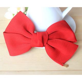 Kẹp Tóc Nơ Bản To Handmade