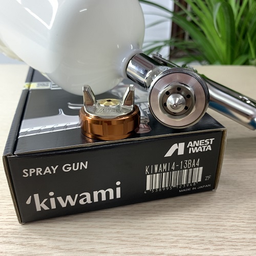 Súng Phun Sơn Kiwami4-13BA4 Anest Iwata Nhật Bản Cao Cấp Phun Màu Ô Tô