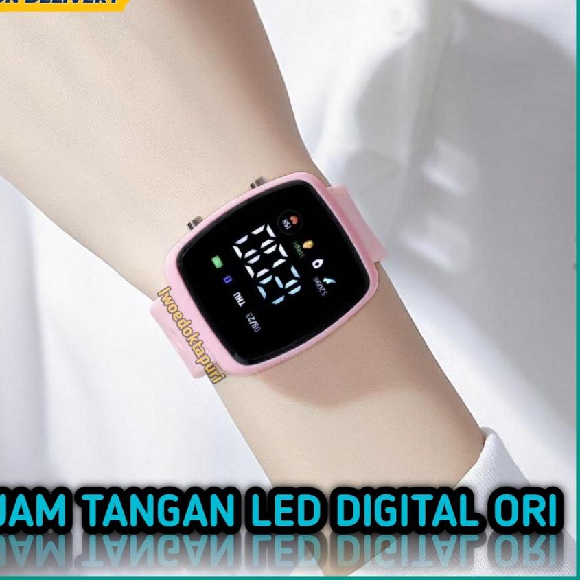 Đồng Hồ Điện Tử 3.3 Led Bằng Cao Su Chống Thấm Nước Phong Cách Hàn Quốc Thời Trang Cho Nam Và Nữ 052