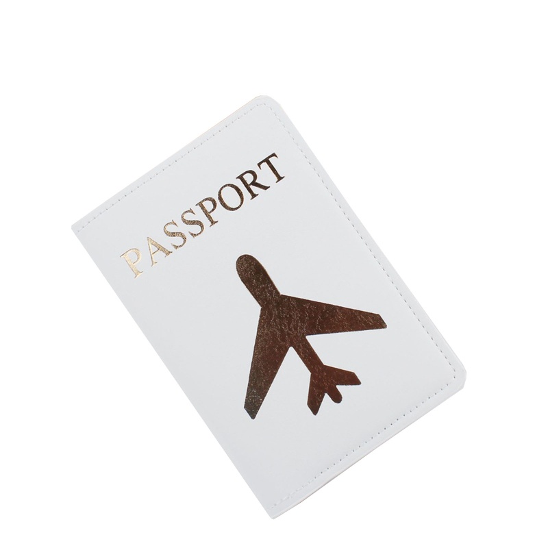 Qq * Ví Da Giả Mỏng Đựng Hộ Chiếu Thẻ ID Dành Cho Đi Du Lịch