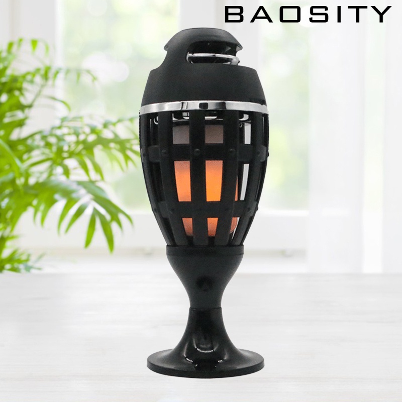 [BAOSITY*] Creative LED Bluetooth Flame Speaker USB Rechargeable Hi-Fi Sound 2000mA