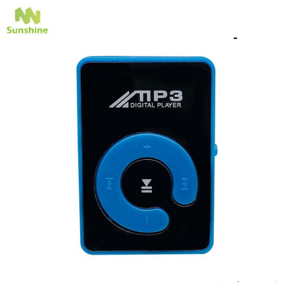 Máy nghe nhạc MP3 USB mini có kẹp di động hỗ trợ thẻ TF hợp thời trang cho chơi thể thao