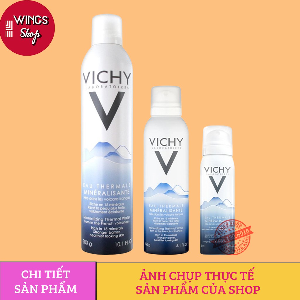 Nước Xịt Khoáng Dưỡng Da Vichy Mineralizing Thermal Water 150ml-300ml | BigBuy360 - bigbuy360.vn