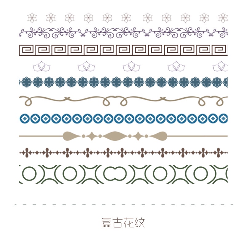 Set 10 Cuộn Băng Keo Giấy Siêu Mịn Màu Sắc Tươi Tắn Nhỏ Nhắn Sáng Tạo Dùng Để Trang Trí diy