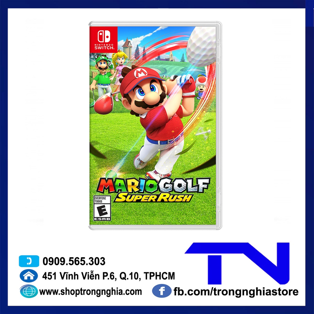 [Mã ELHAMS5 giảm 6% đơn 300K] Băng game Nintendo Switch - Mario Golf Super Rush