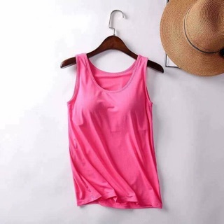 Áo ba lỗ kèm bra