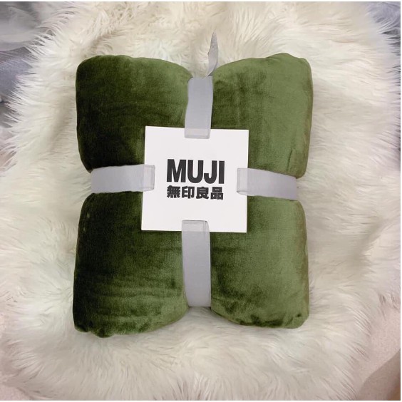 [ Gía siêu rẻ ] CHĂN LÔNG THỎ MUJI SIZE LỚN 1,8 KG - ALISHOPS