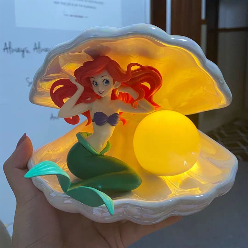 Mô hình búp bê nàng tiên cá Ariel dùng trang trí bánh kem
