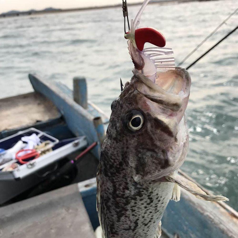 Mồi Câu Cá Giả Mềm Mại Sáng Tạo SHOUKEY Prawn