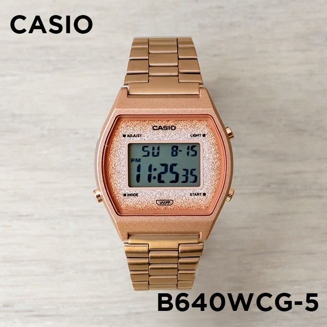 Đồng hồ nữ dây kim loại Casio Standard chính hãng Anh Khuê B640WCG-5DF