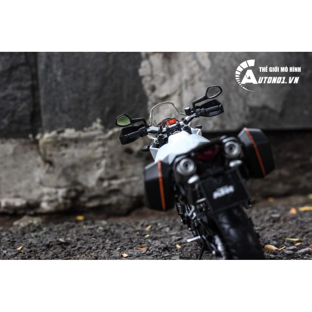 MÔ HÌNH XE KTM 990 WHITE 1:12 JOYCITY 6802