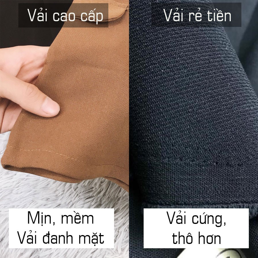 Chân Váy Ngắn ❤️Freeship❤️ Chân Váy Chữ A Nữ Lưng Cao Cạp Cao Trơn Dáng Ôm Đen/Nâu Tây V328