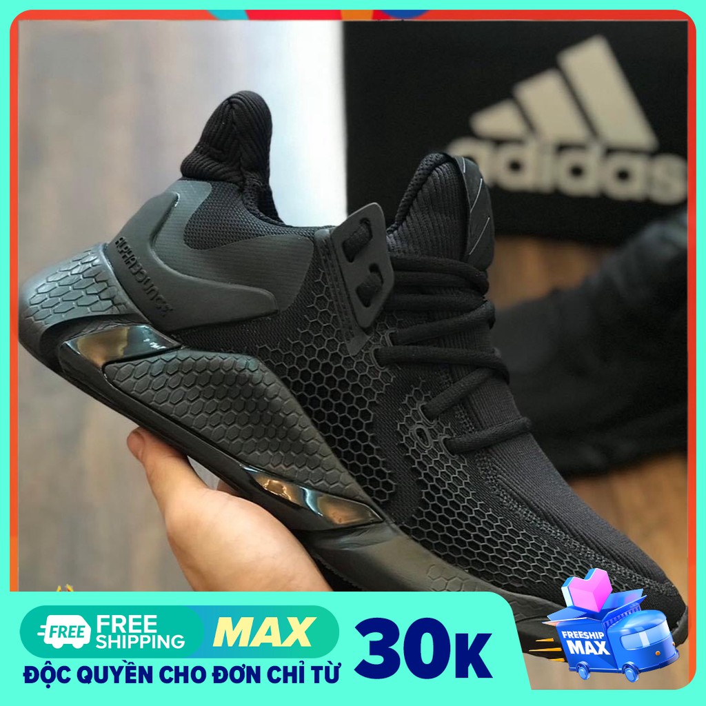 Tết🌺 Giày Adidas Alphabounce 2020 Đen (fullbox + freeship) :; ` " " 2021 $