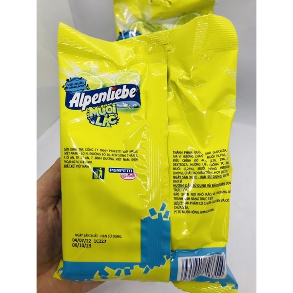 Kẹo Chanh Muối Lắc Himalaya Alpenliebe gói 84,1g