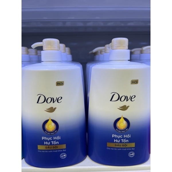 dầu gội dove phục hồi hư tổn 880g(đã đổi bao bì)