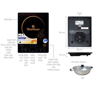 Bếp từ Bluestone ICB-6617 2000W